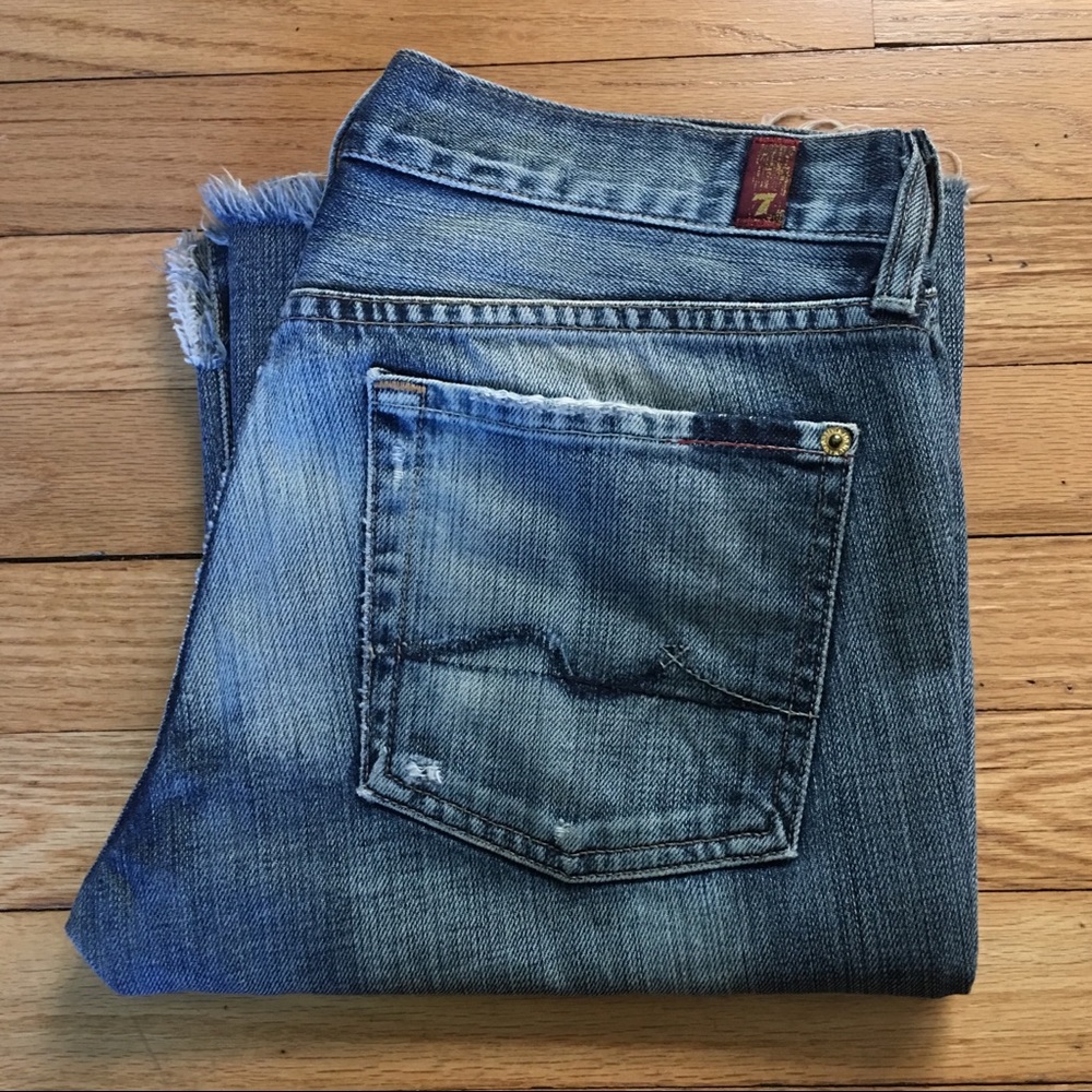 7 for all mankind bootcut size 28